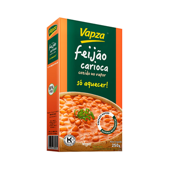 Feijão Carioca 250G Só Aquecer Vapza