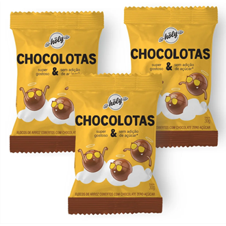 Chocolotas Holy - 3 unidades - 3g cada