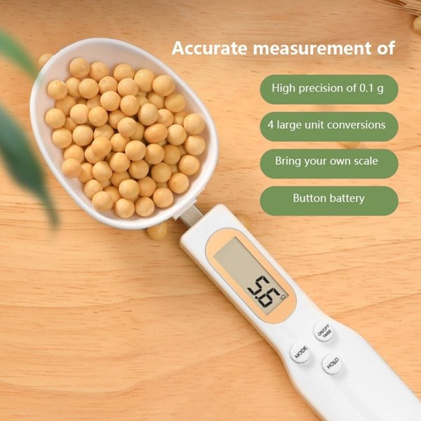 Colher Medidora Digital - Balnça para alimentos até 500g