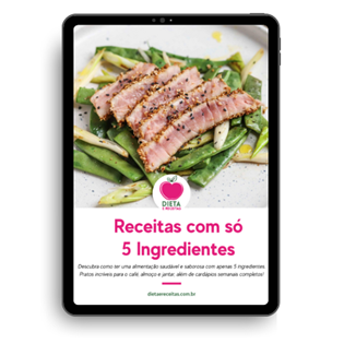 E-book de Receitas com só 5 Ingredientes - Dieta e Receitas