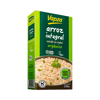 Arroz Integral Orgânico 250G Vapza